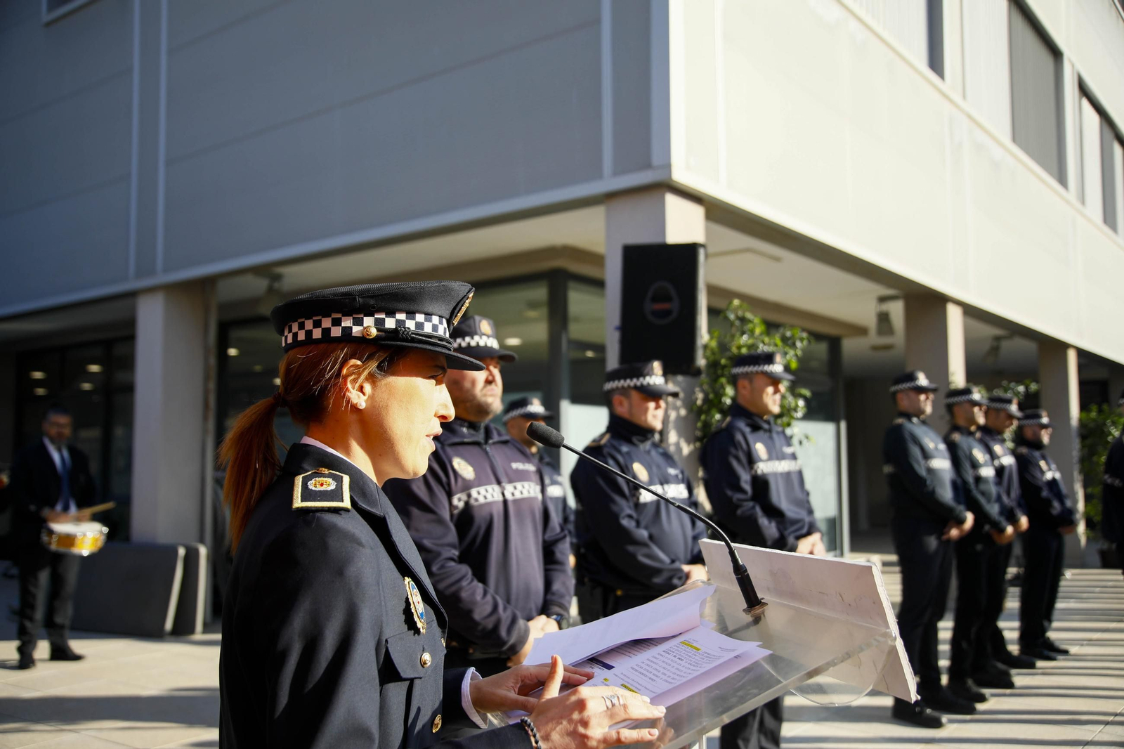 Las imágenes del acto institucional de la Policía Local de Almería con motivo de la festividad de su patrón, San Esteban