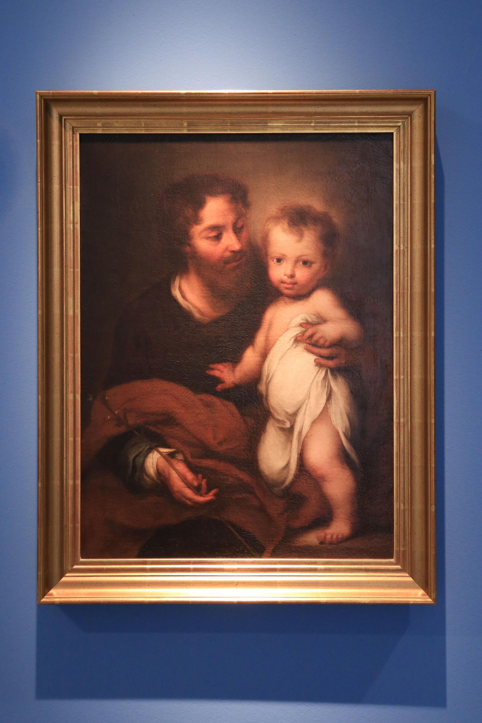 Los visitantes podrán ver 'San José con el niño' de Murillo.