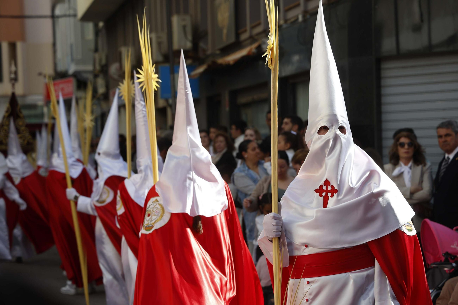 Fotos del Domingo de Ramos en La Línea: La Borriquita y Flagelación