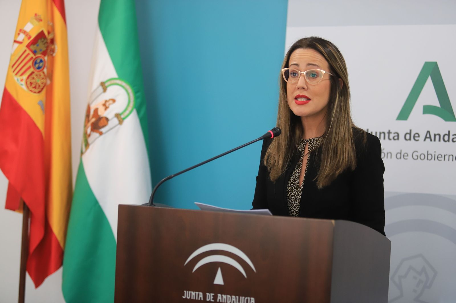 La delegada de la Junta en Huelva, Bella Verano.