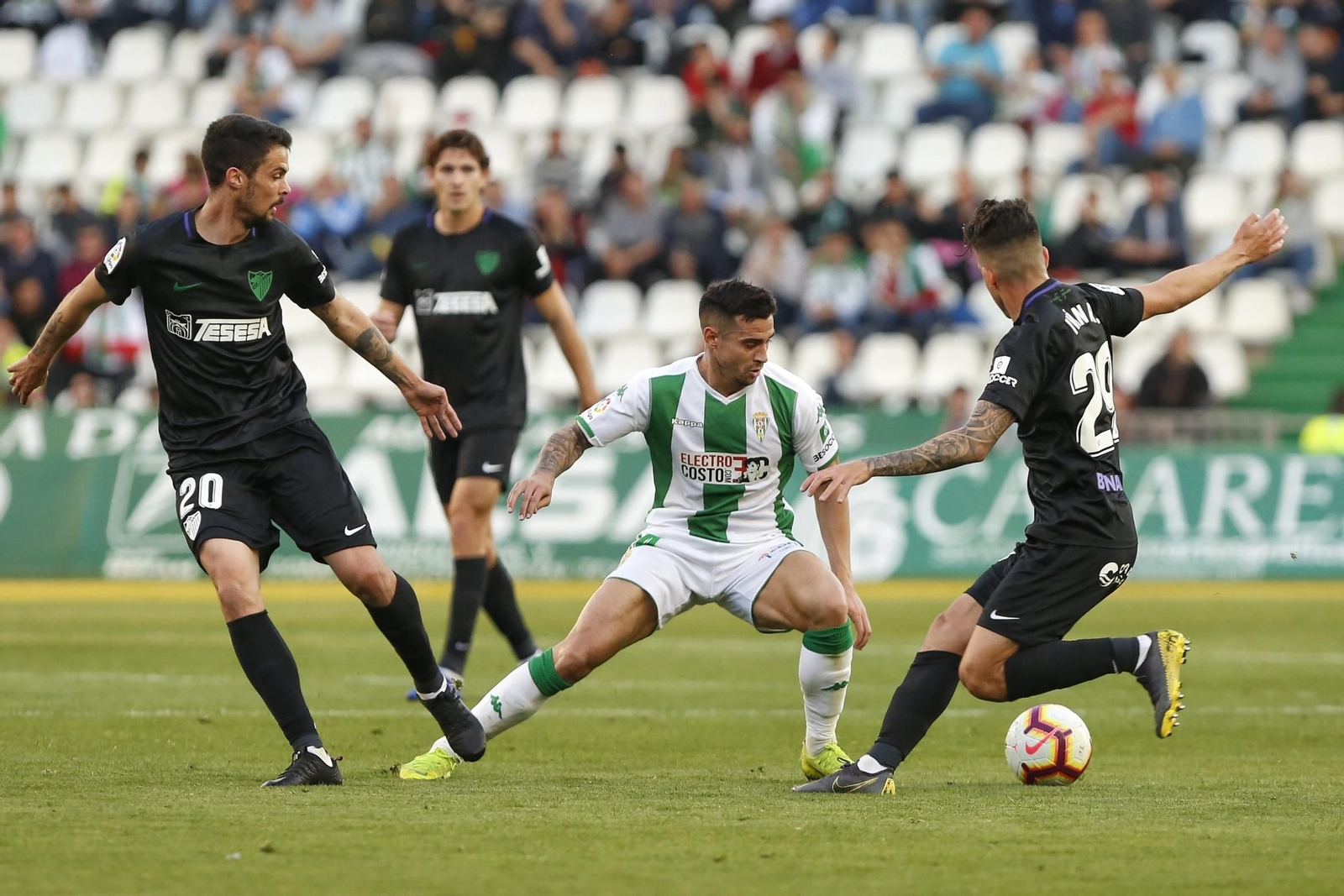 Las imágenes del empate del Córdoba - Málaga (1-1)