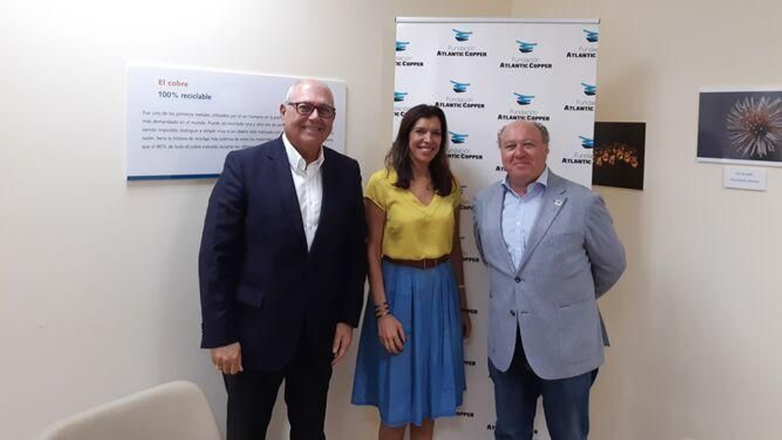 Antonio de la Vega, Ángeles Sánchez y Antonio José Redondo.