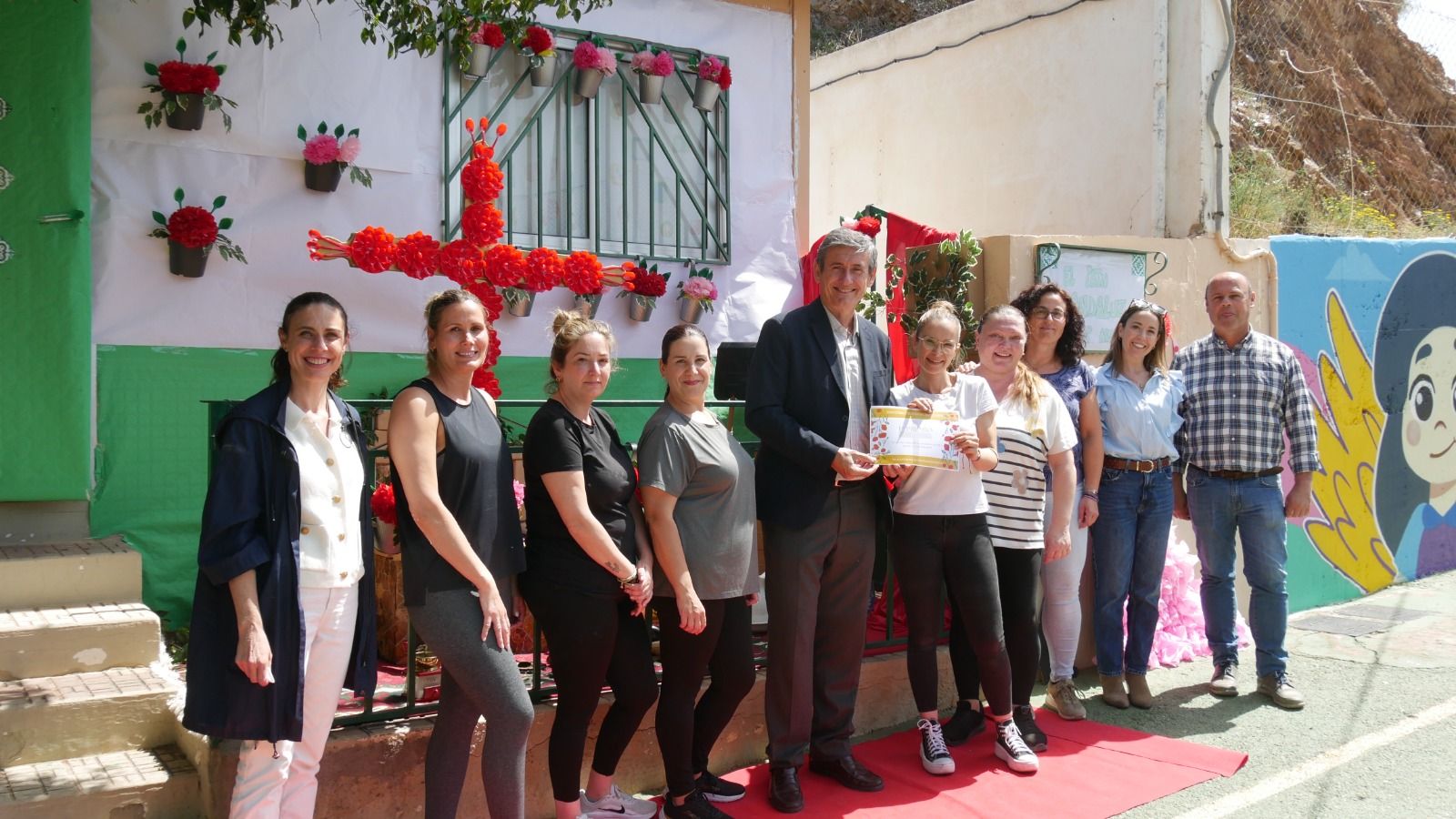 Entrega del galardón.