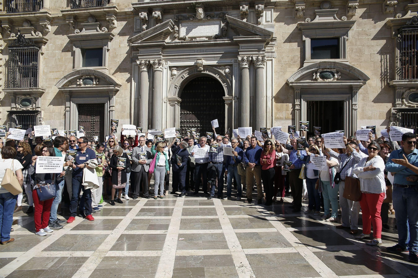 Concentración frente al TSJA.