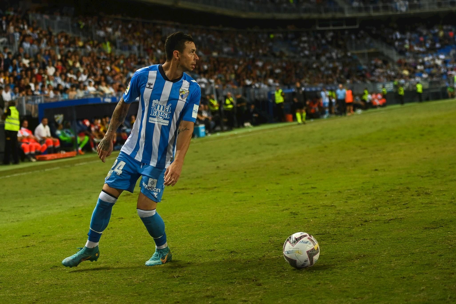 Málaga CF-Sporting, en directo