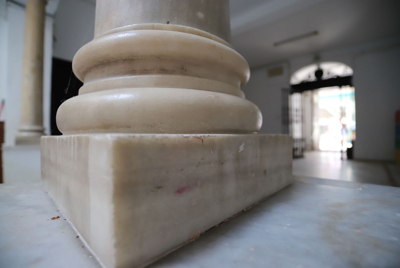 Imágenes del edificio de la calle Berdigón 3 en Huelva