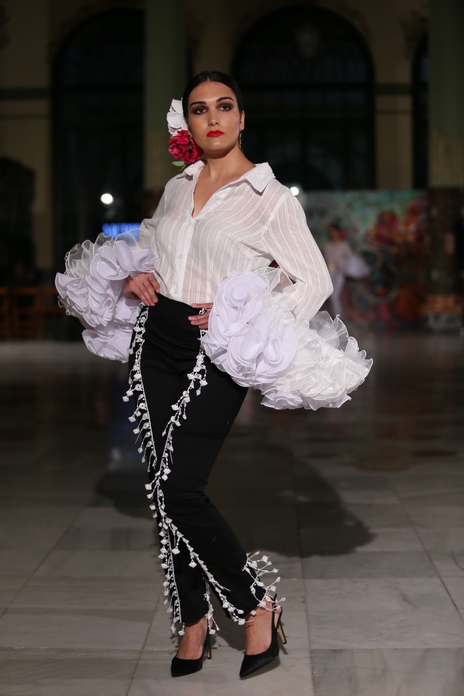 Desfile de Victoria García en Viva by We Love Flamenco, todas las fotos