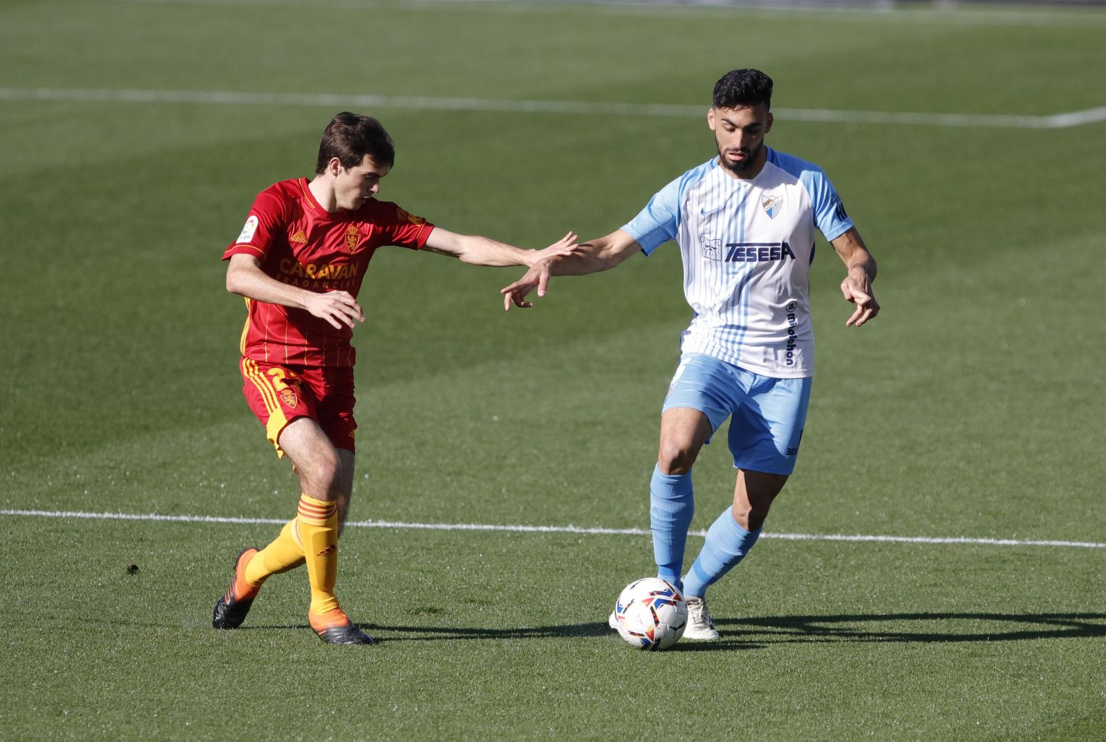 Las fotos del Málaga CF-Zaragoza