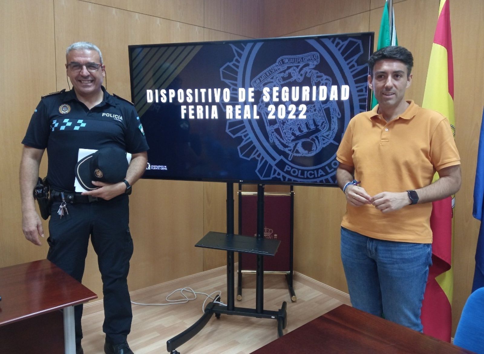 Presentación del dispositivo especial de seguridad de la Feria Real de Puente Genil.