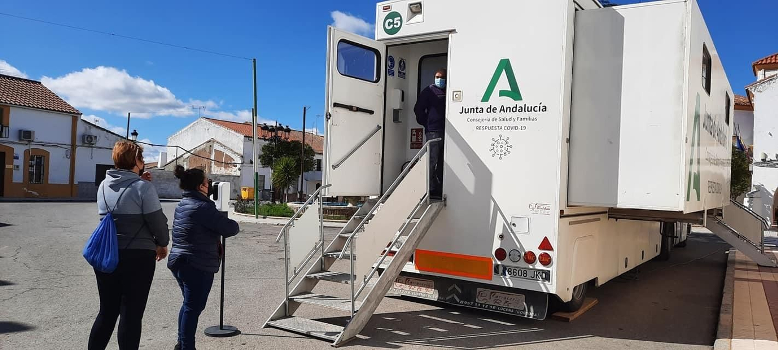 Cribado de coronavirus en Valsequillo.
