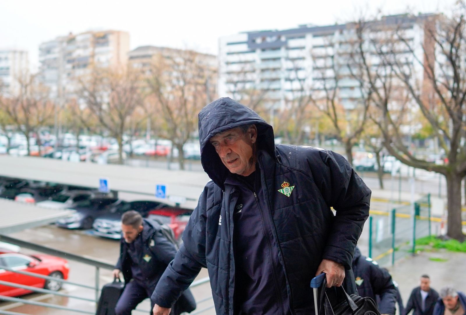 Las fotos de la salida del Betis de Santa Justa a Madrid para el partido en el Bernabéu