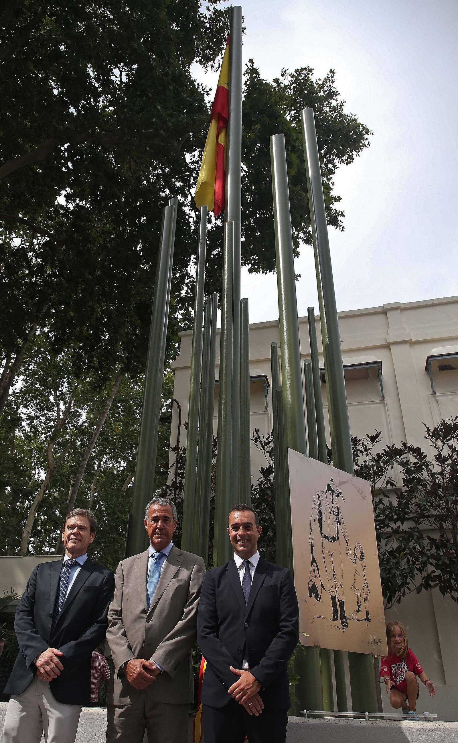 Fotos de la inauguración del monumento a la Legión en Algeciras