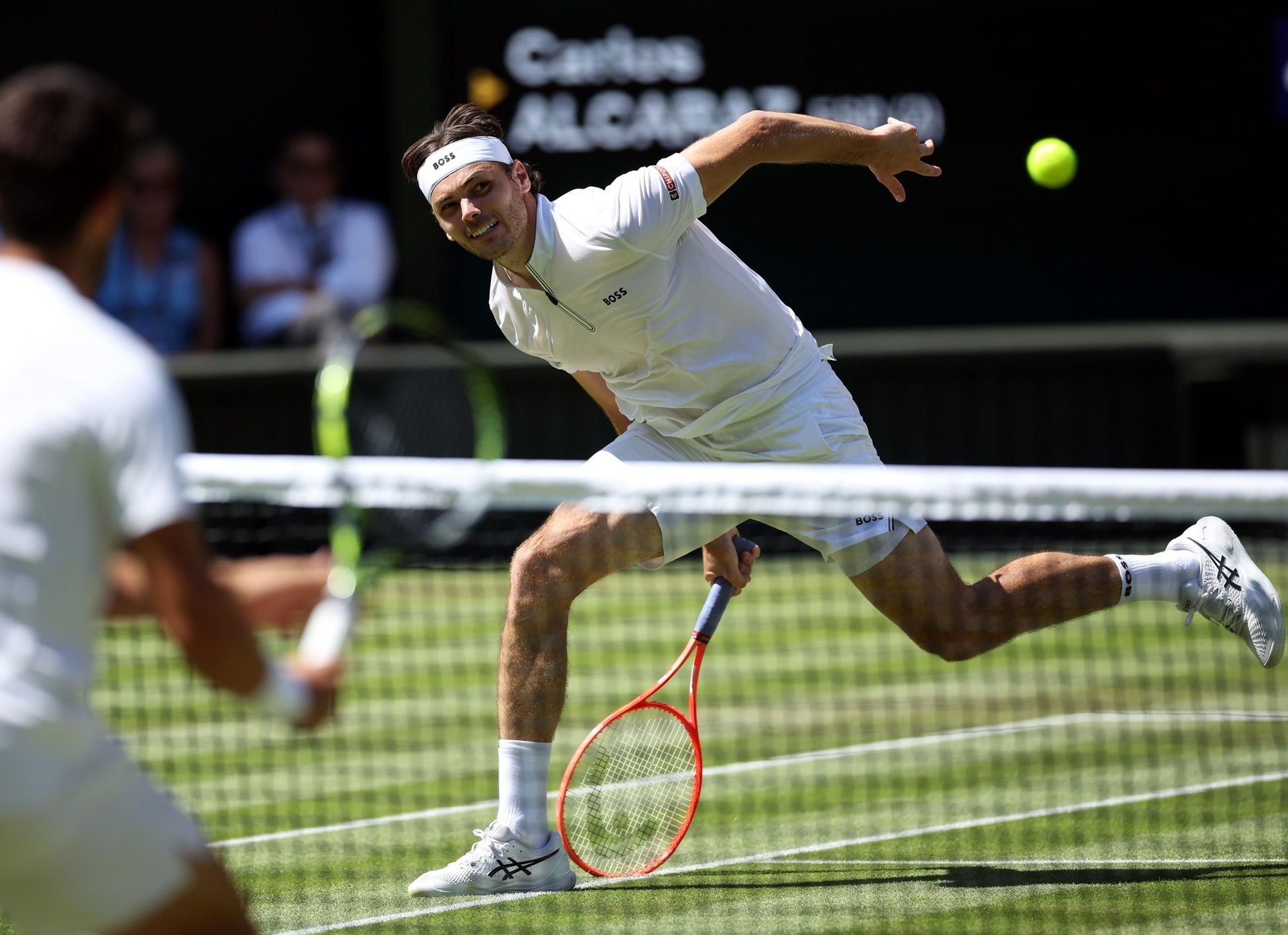 Las fotos del pase de Alcaraz a la final de Wimbledon Las fotos del pase de Alcaraz a la final de Wimbledon