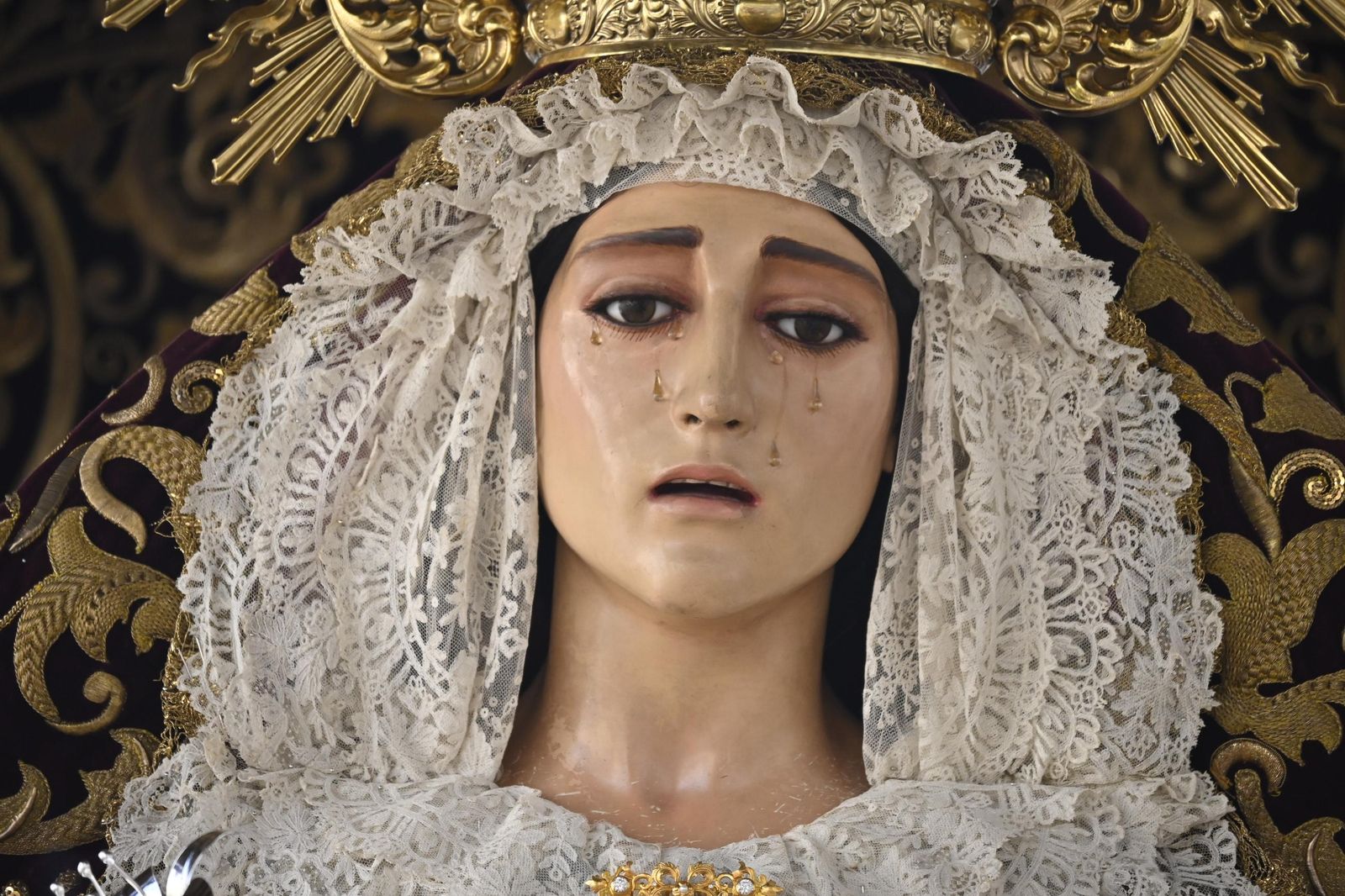 Extraordinaria de la Virgen del Valle de Huelva en imágenes