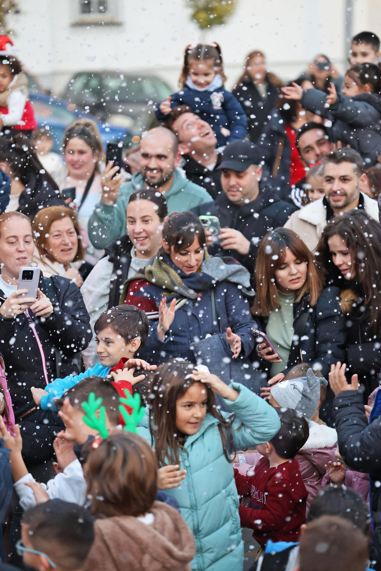 Imágenes de la última nevada de la Navidad en Huelva