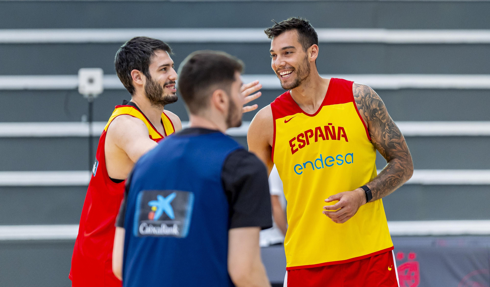 España vuelve a trabajar en Madrid con Alberto Díaz y Yankuba Sima España vuelve a trabajar en Madrid con Alberto Díaz y Yankuba Sima