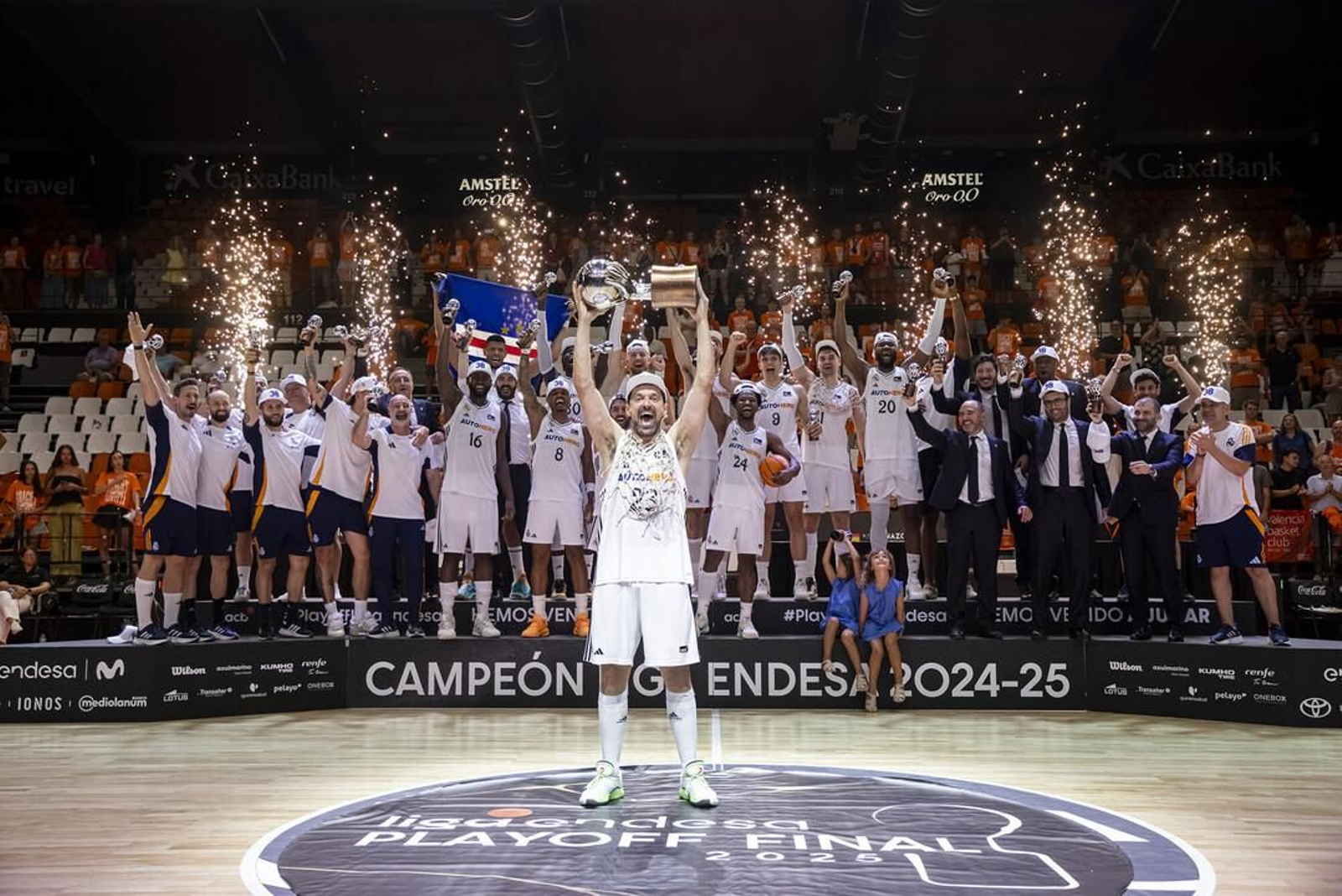 Las fotos del título del Real Madrid en baloncesto