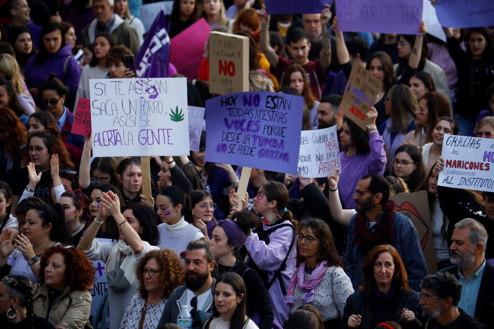 La manifestación del 8M en Córdoba, en imagenes
