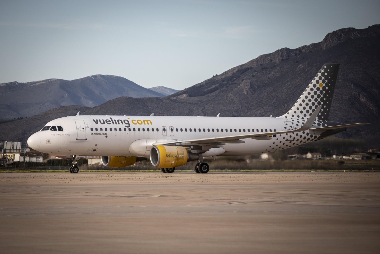 Vuelo procedente de Londres al aeropuerto  de Granada