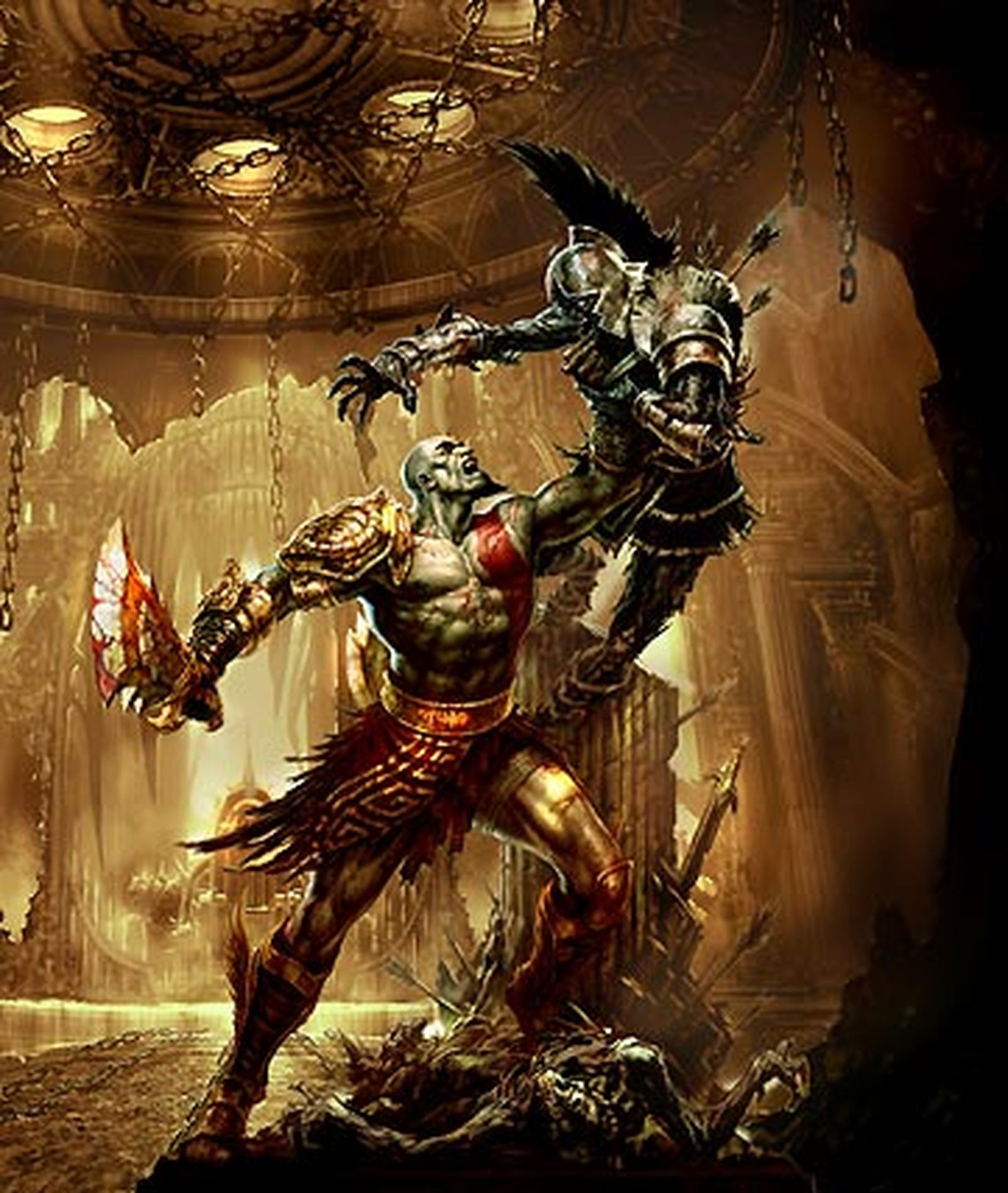 Imagen conceptual para 'God of War III'.

Foto: Sony Computer Entertainment