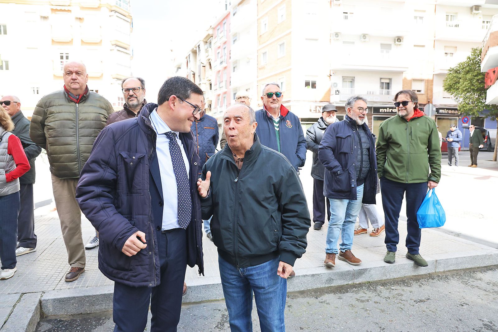 Las fotografías de la rotulación del Rincón de Juan Romero