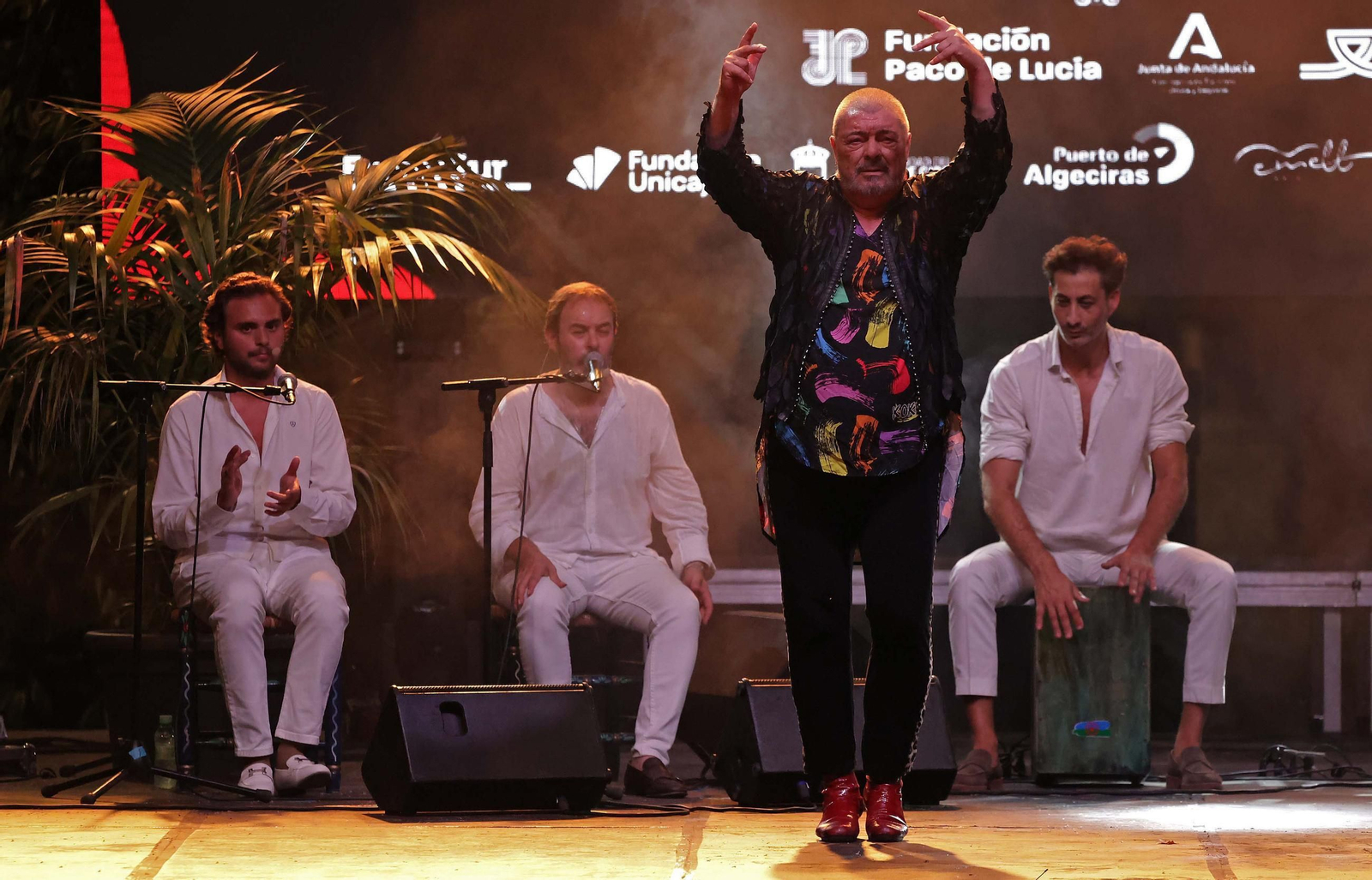 Fotos de la tercera sesión del XI Encuentro Internacional de Guitarra Paco de Lucía en Algeciras: Joni Jiménez y Antonio Canales