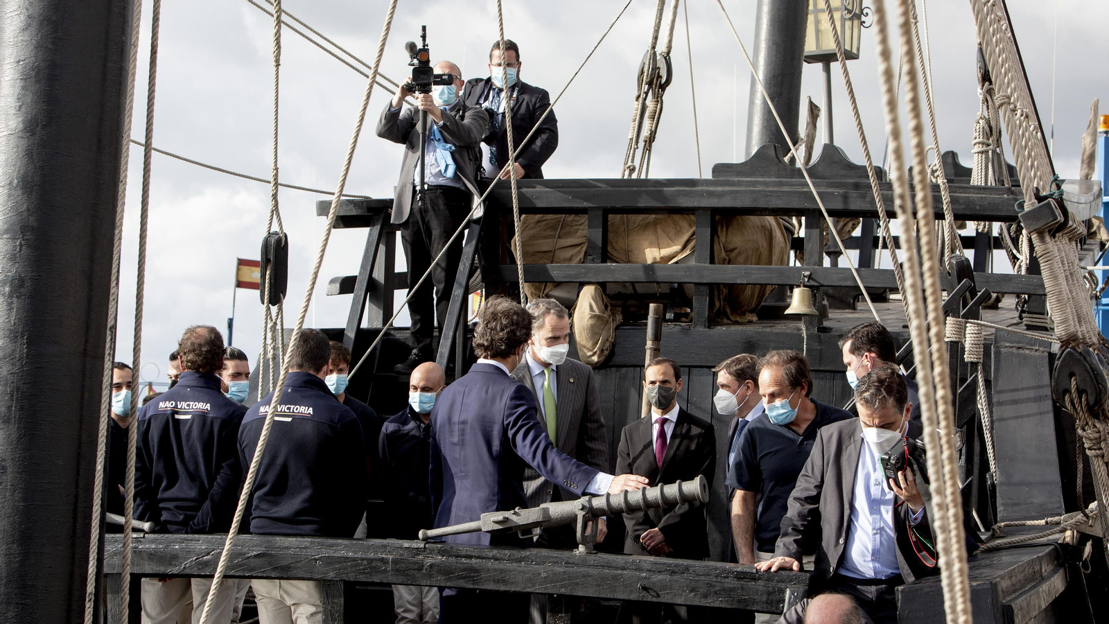 La visita del Rey Felipe VI a Sanlúcar, en imágenes