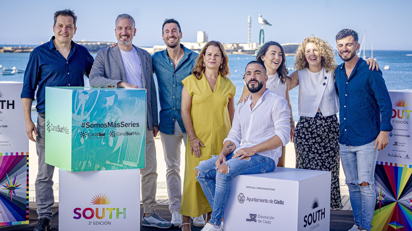 Las imágenes del photocall del martes 16 del South Series Festival en La Caleta de Cádiz