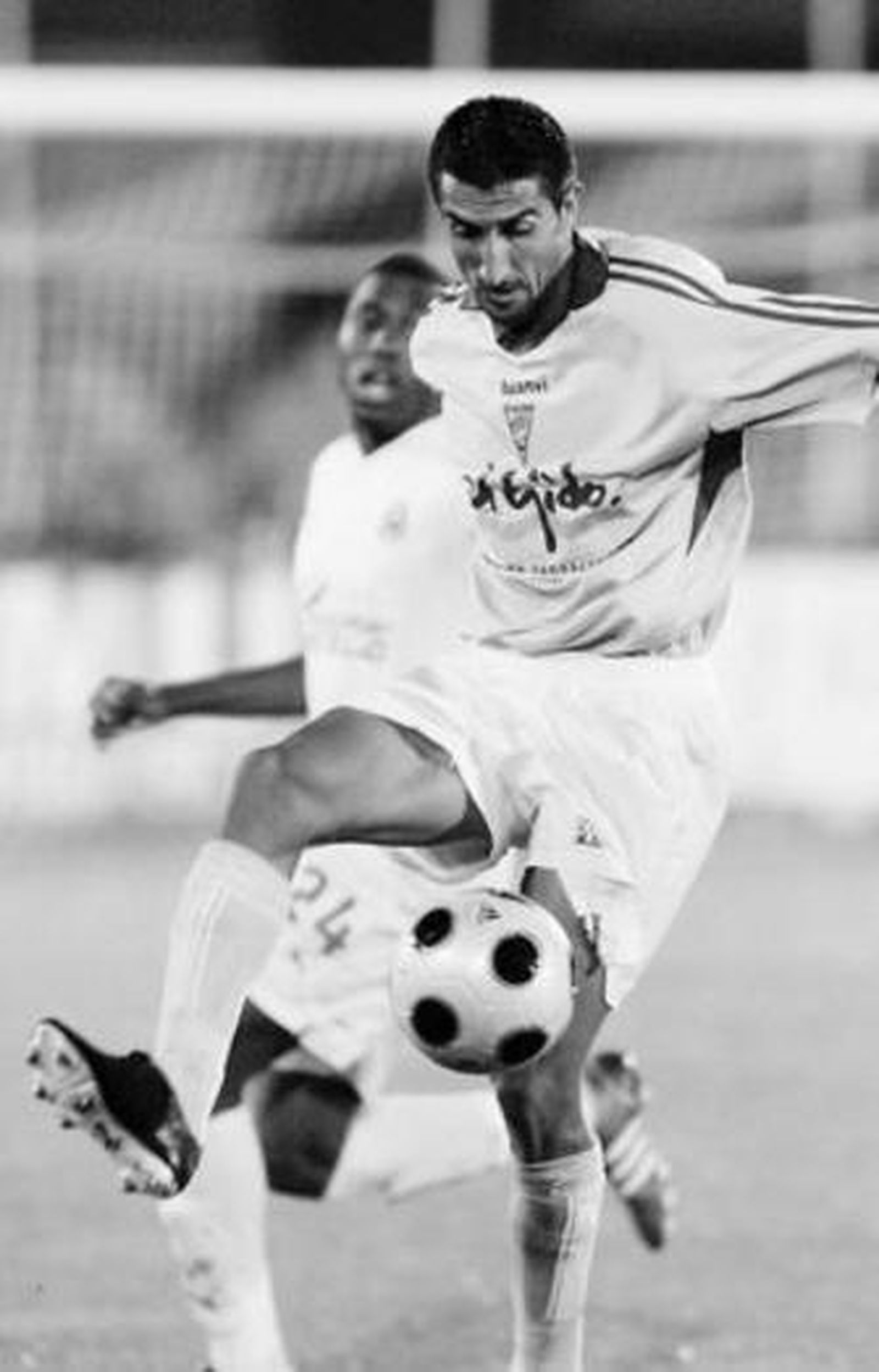 Gaitán, en el partido de Copa frente al Villarreal.