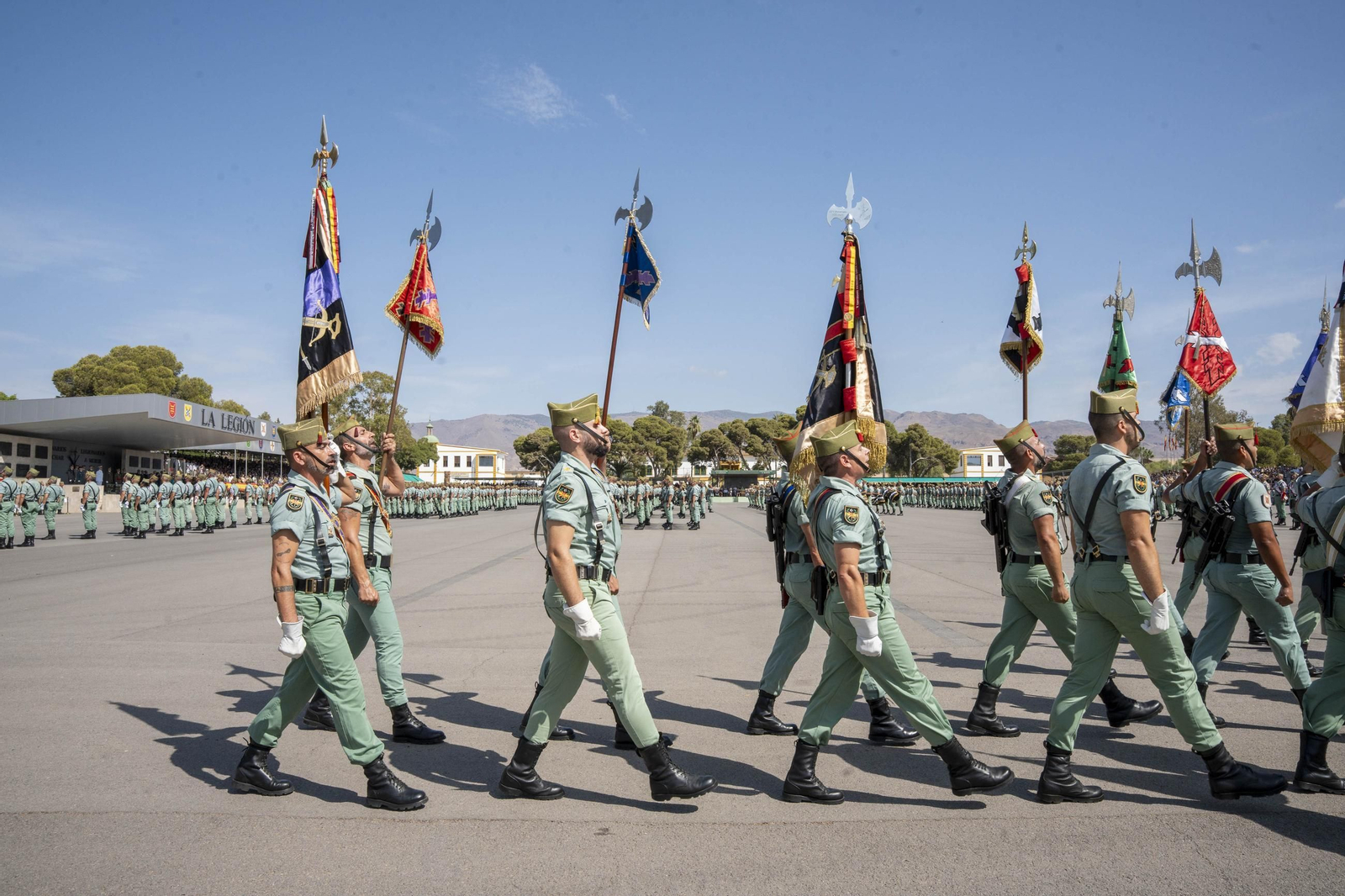 El CV (105) aniversario fundacional de la Legión