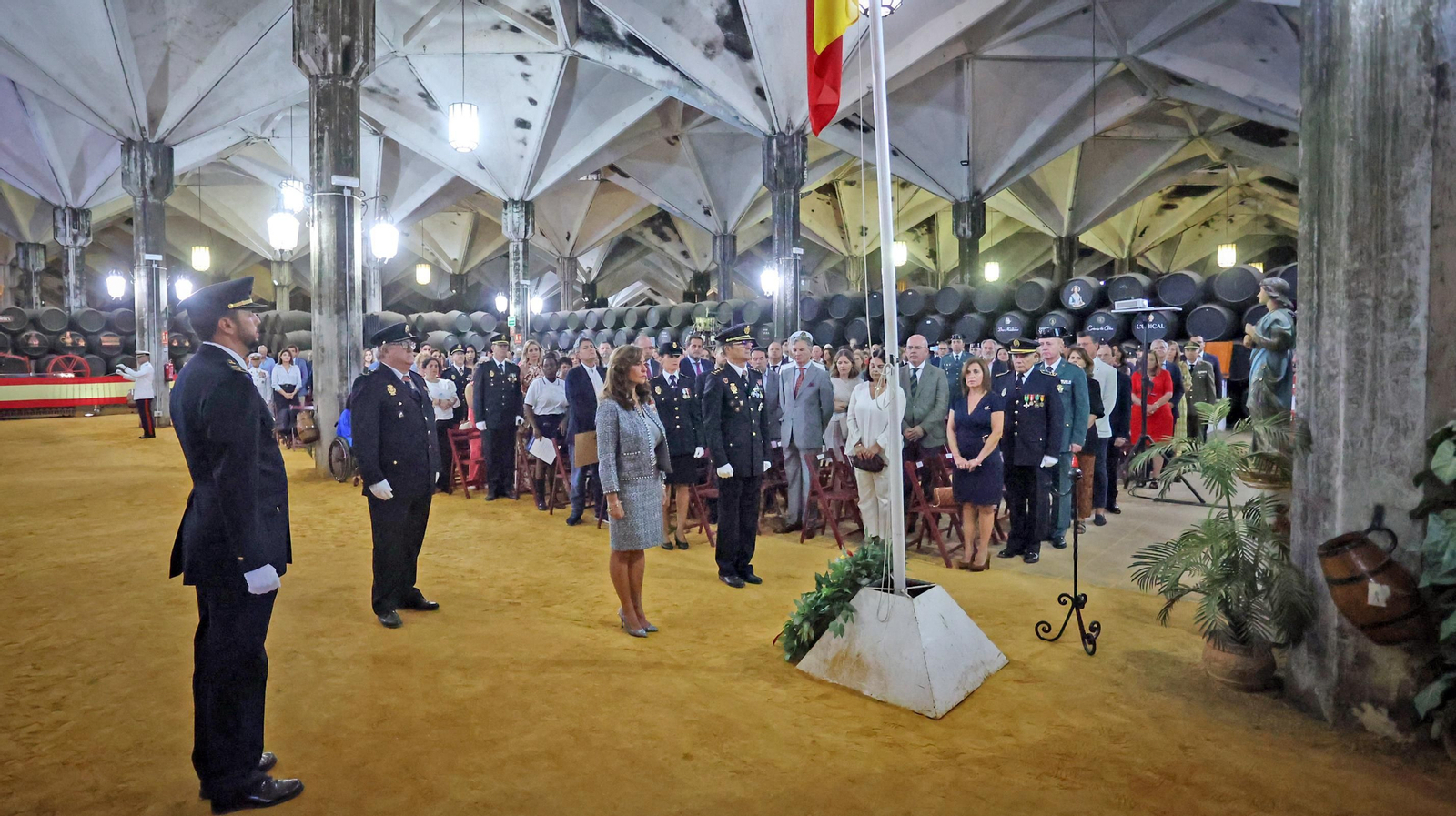 La Policía Nacional de Jerez celebra el día de su Patrón La Policía Nacional de Jerez celebra el día de su Patrón