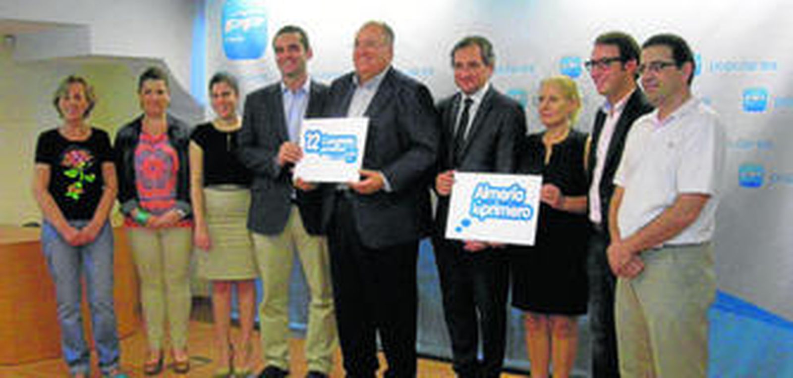 El Comité Organizador del 12 Congreso Provincial del PP de Almería presentó los datos un día antes de ser suspendidos por el temporal.