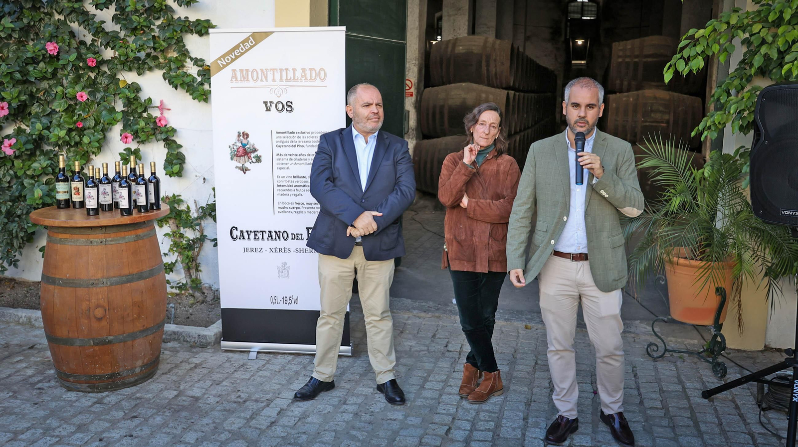 Presentación del nuevo Amontillado Vos de Cayetano del Pino