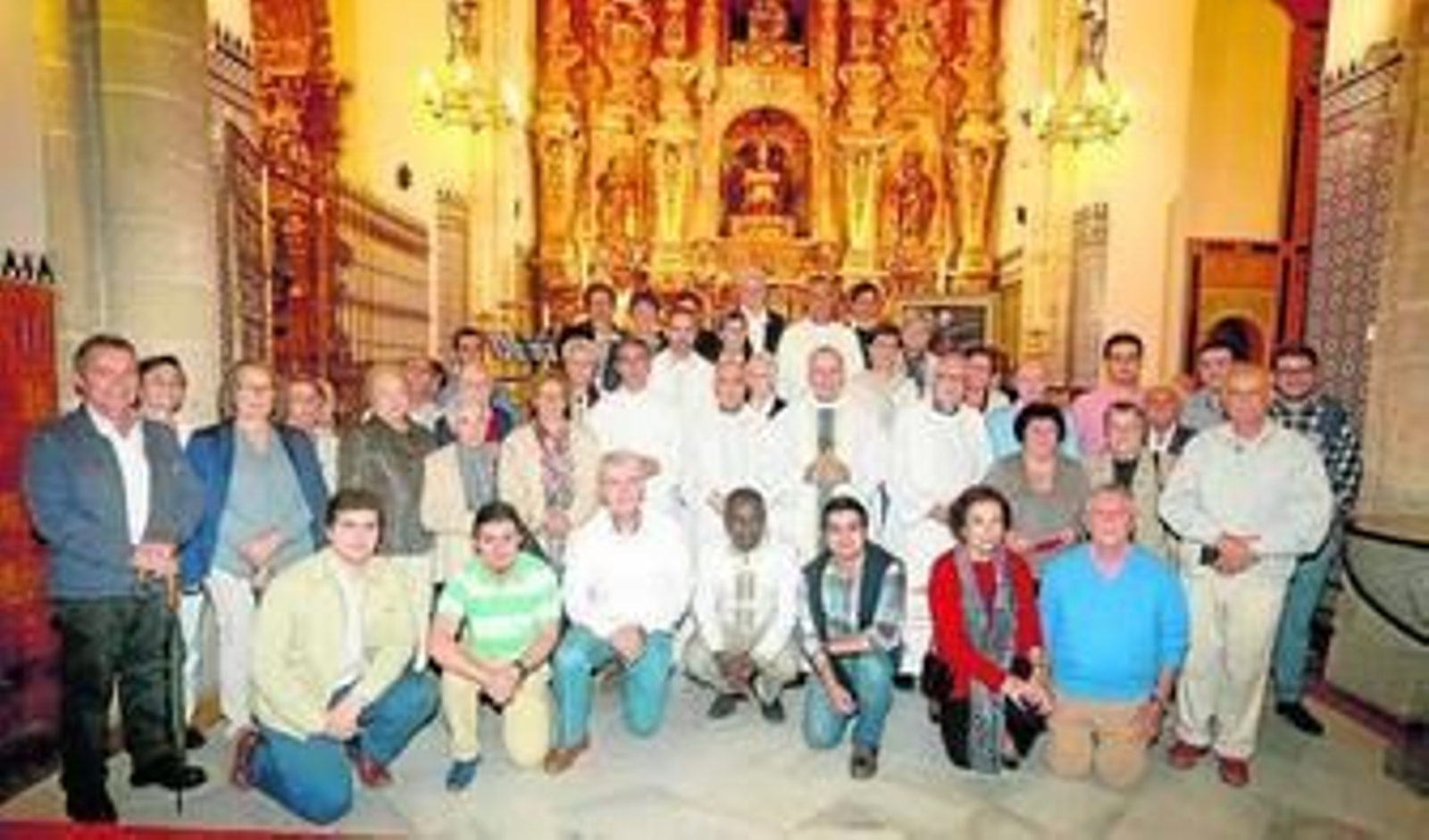 El obispo de Huelva, José Vilaplana, presidió en la parroquia mayor de San Pedro el triduo preparatorio de la canonización del beato Manuel González.
