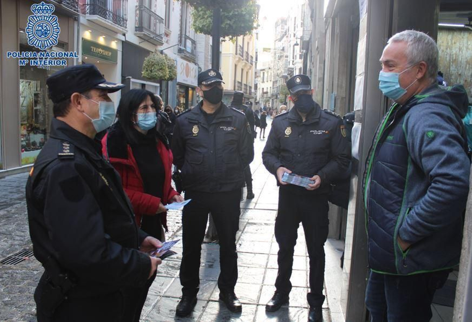 Presentación de la campaña 'Comercio Seguro' de Navidad 2020.