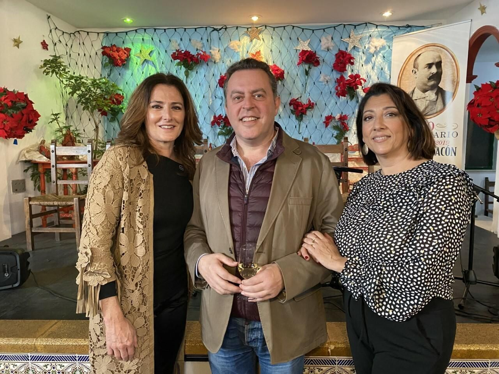 Imágenes de la zambomba de socios en Don Antonio Chacón