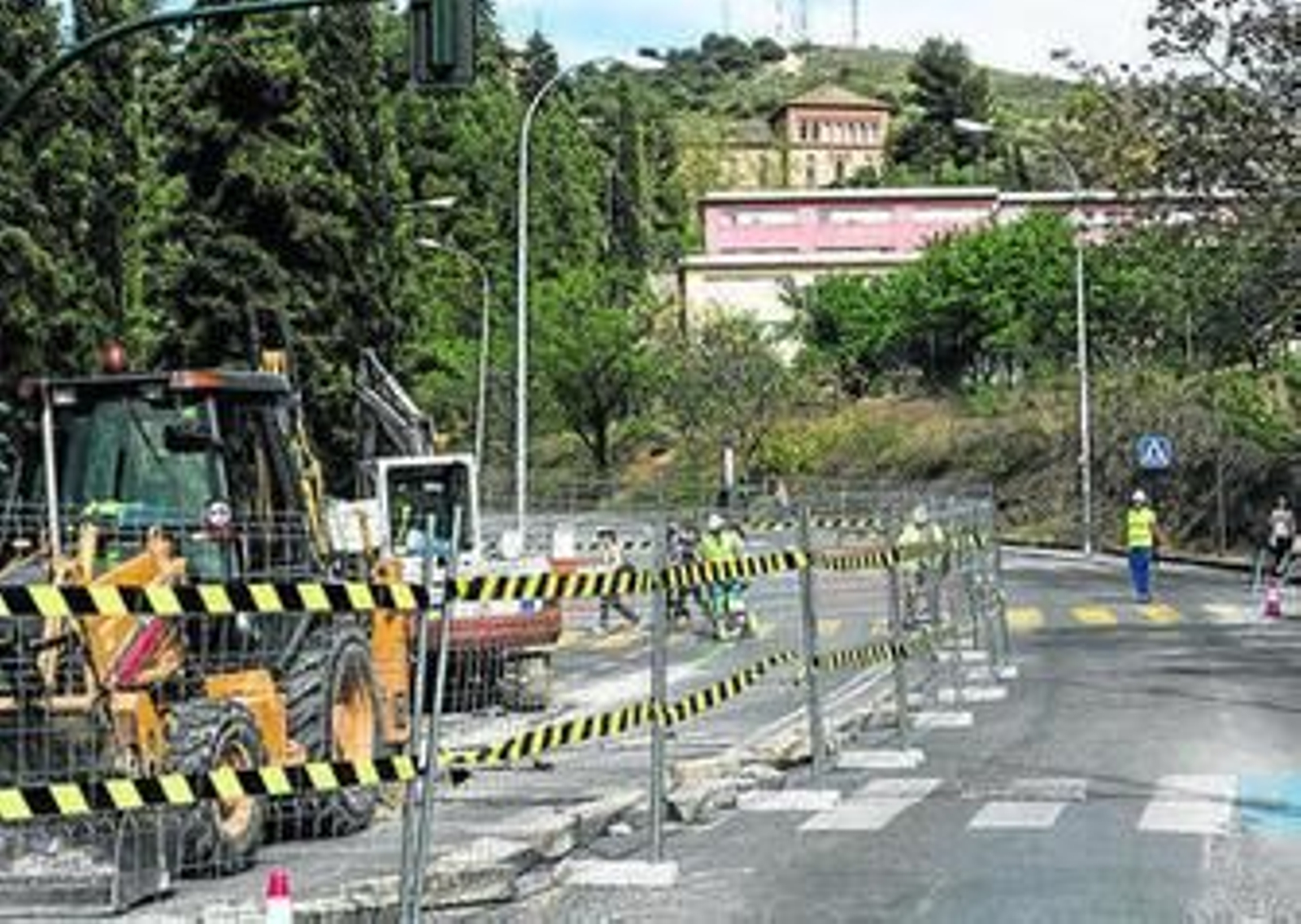 Los trabajos comenzaron a mediados de abril.