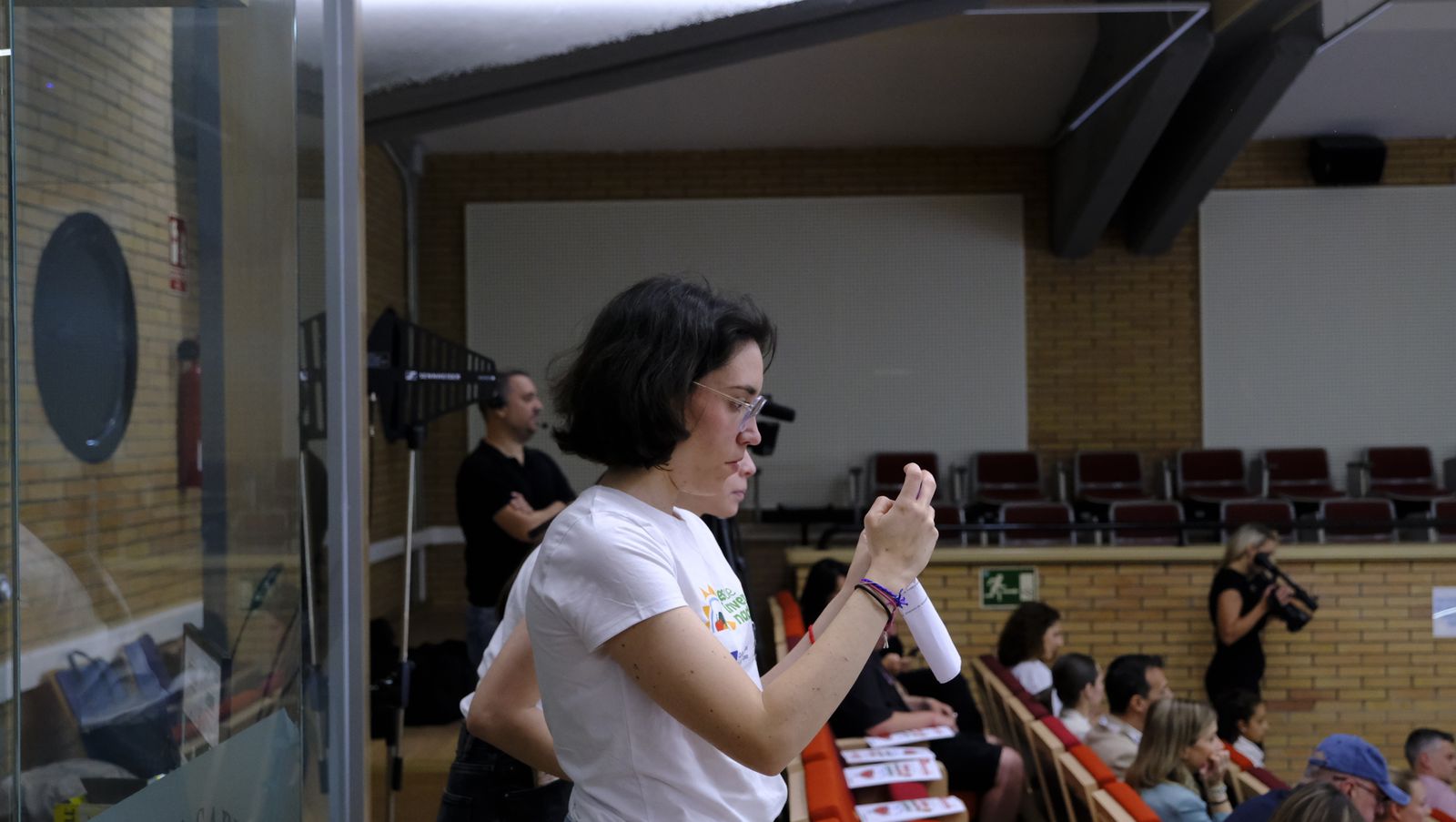 Imágenes de las jornadas sobre invernaderos de Hortispaña en la Universidad de Almería