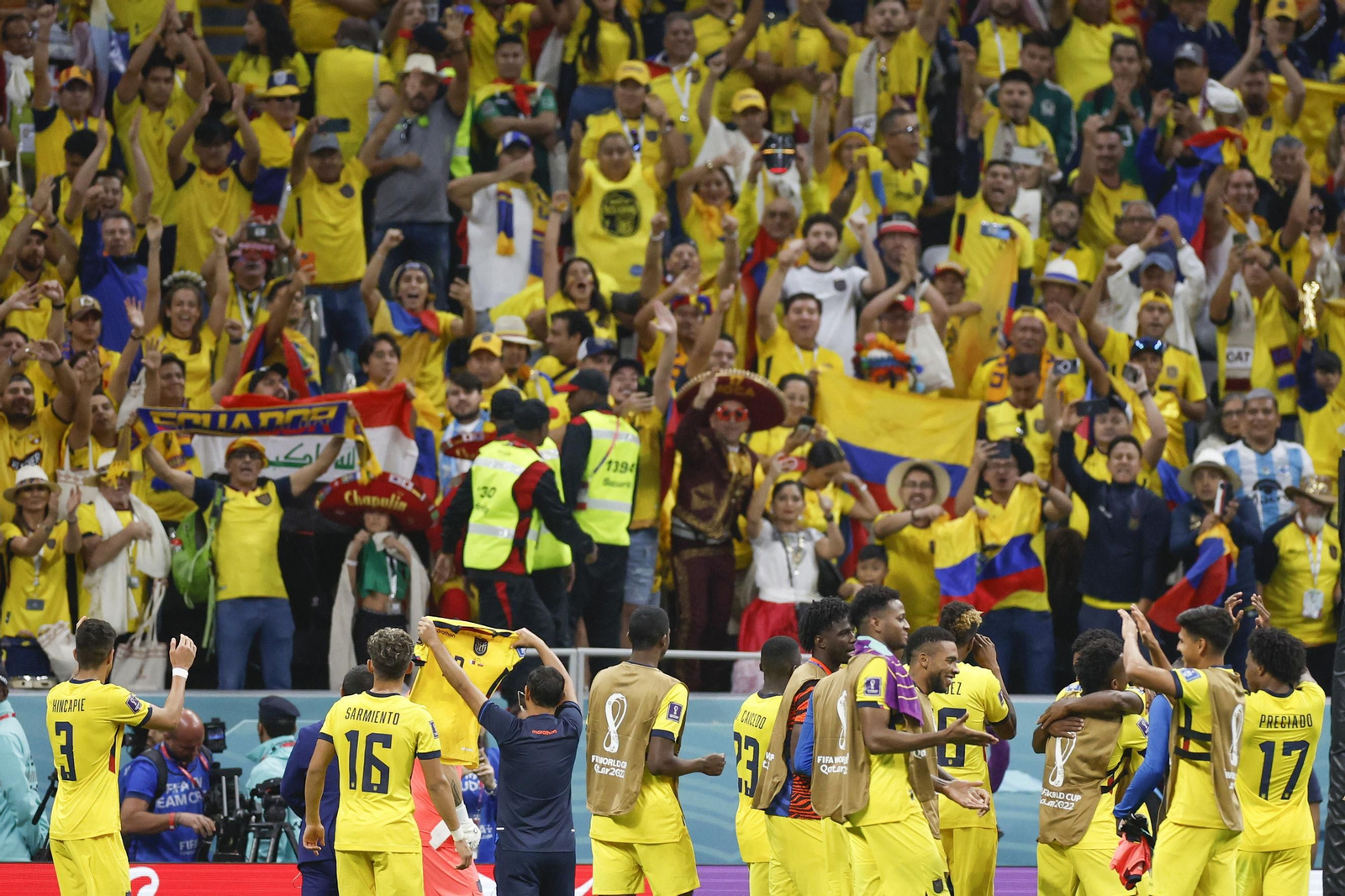 Las imágenes del Qatar - Ecuador, partido inaugural del Mundial 2022