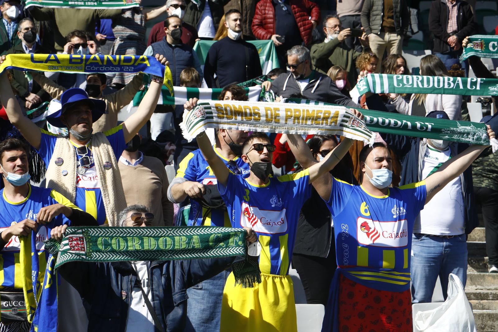La victoria del Córdoba CF ante el Mensajero, en imágenes