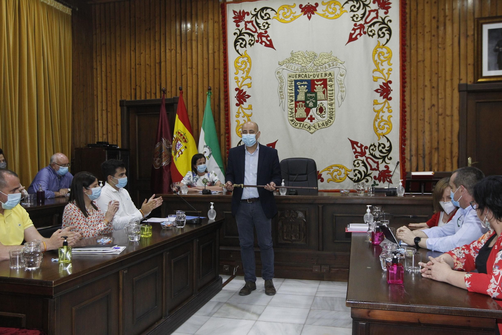 Fotogalería moción de censura Ayuntamiento de Huércal Overa