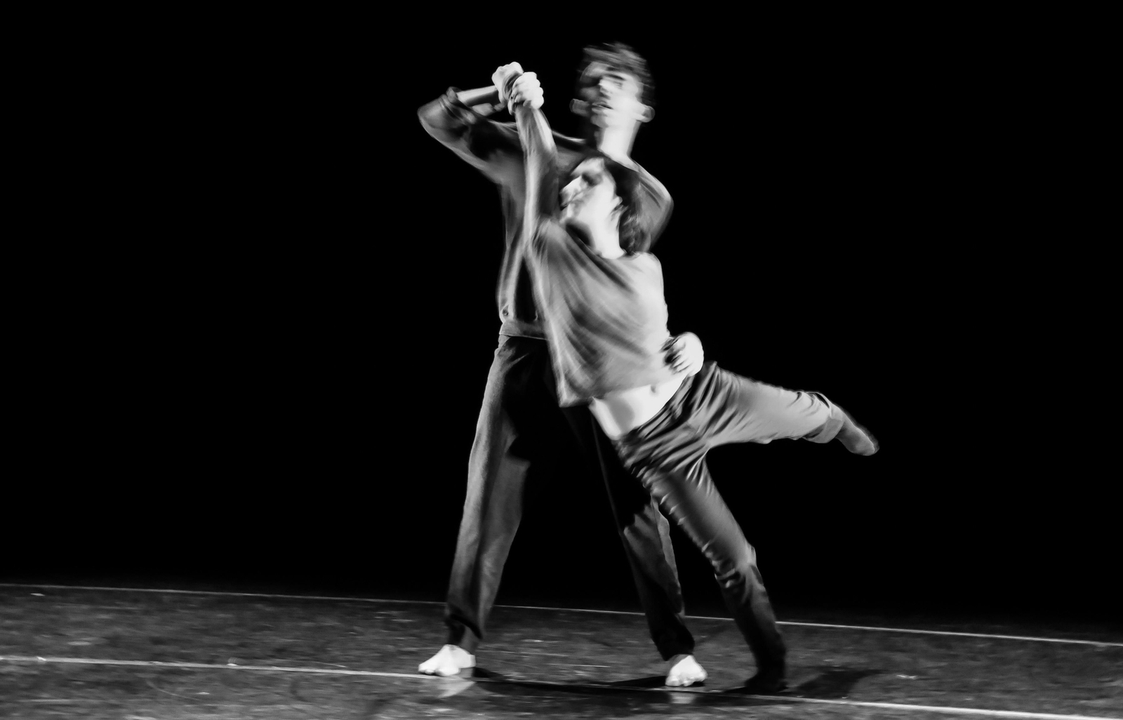 Uno de los momentos de la representación.