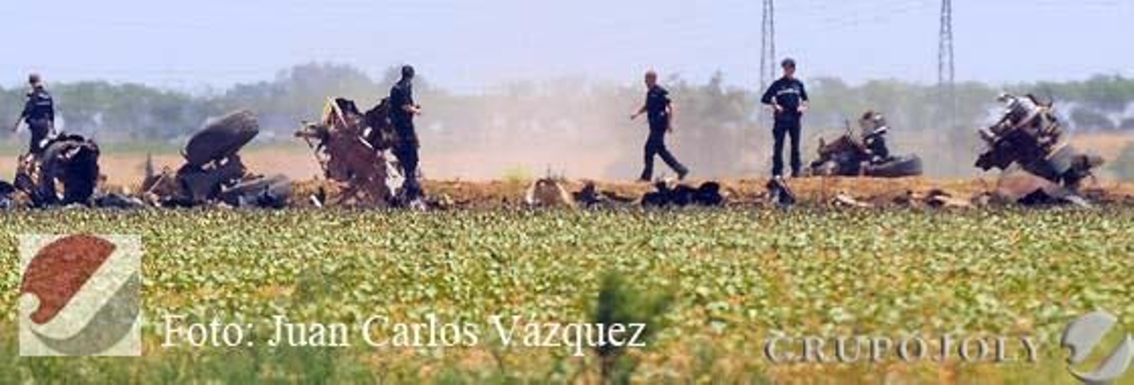 Las imágenes del accidente del A400M