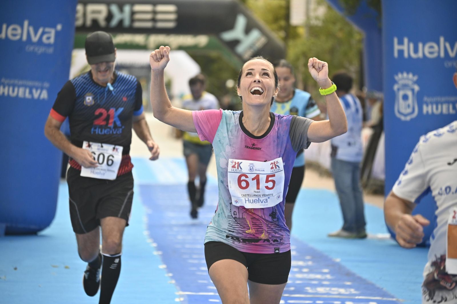 Imágenes de la Carrera 21K en Huelva