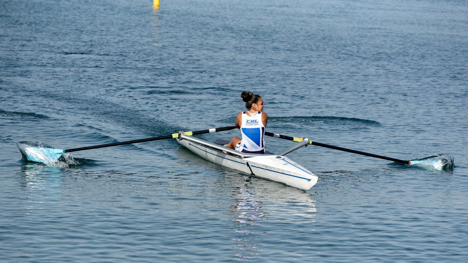 La segunda jornada del Campeonato de España de remo beach-sprint de La Línea, en imágenes