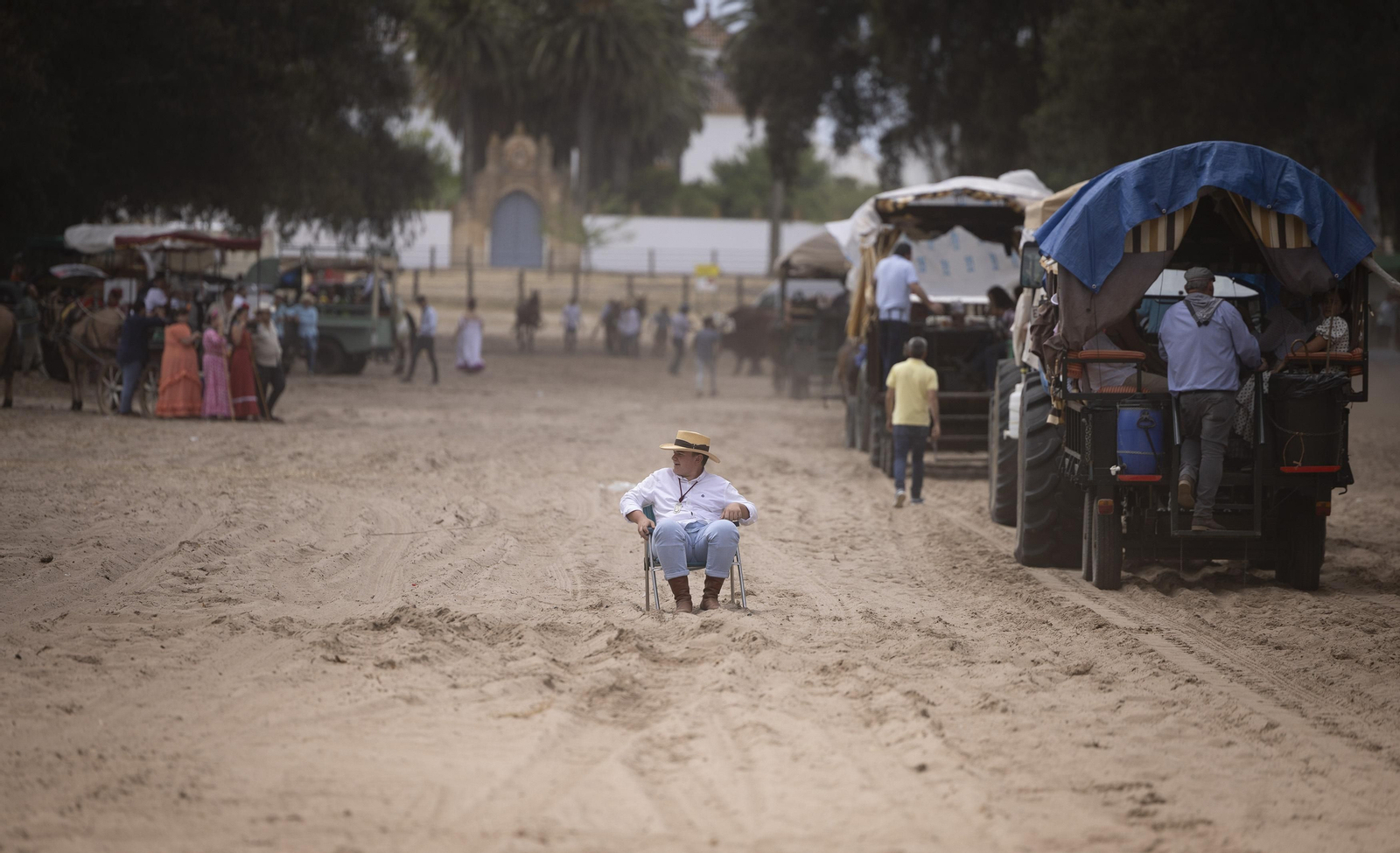 Las hermandades del Rocío en la Raya Real, todas las fotos