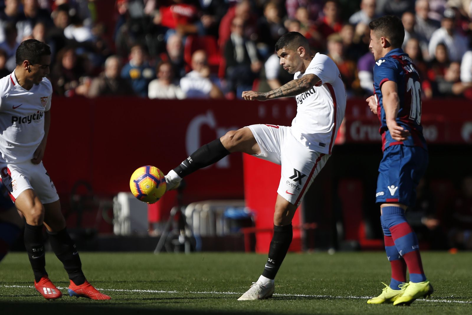 Las imágenes del Sevilla FC - Levante