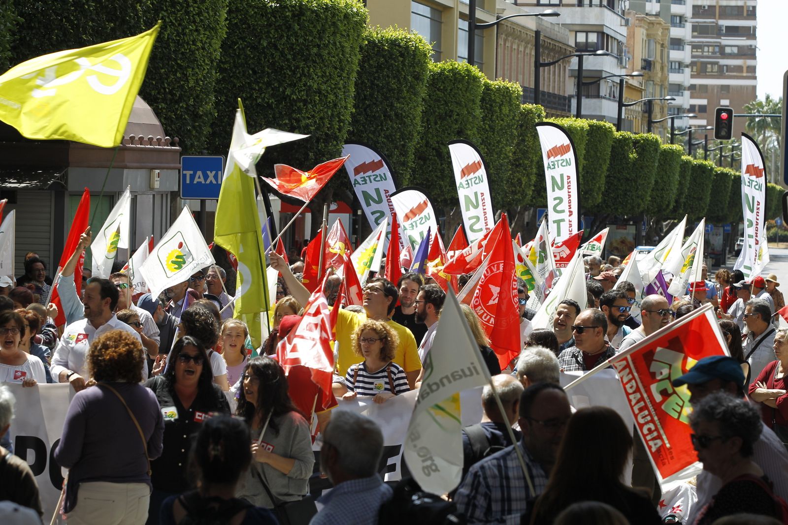 Fotogalería Manifestación del Primero de Mayo. Día Internacional de los Trabajadores. Almería