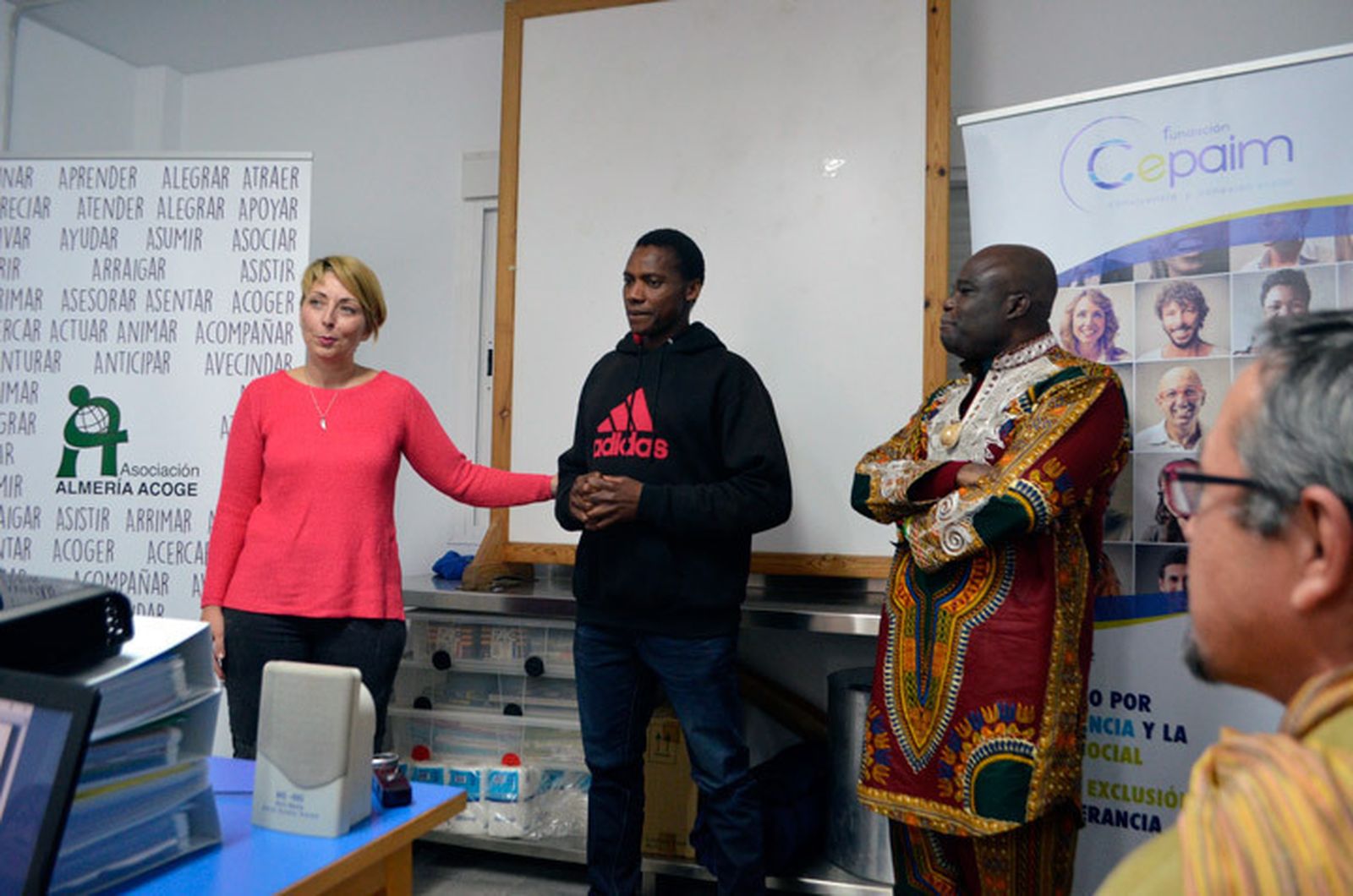 Una de las jornadas de trabajo y convivencia de Cepaim en Níjar.