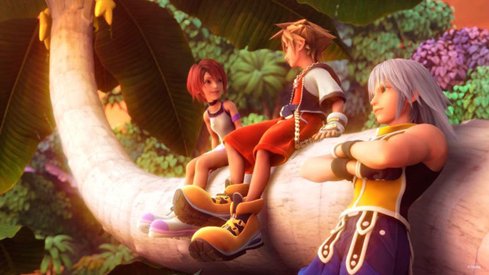 Los protagonistas de la franquicia 'Kingdom Hearts'.